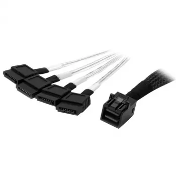 StarTech.com Sisemine Mini-SAS SATA kaabel - SFF-8643 kuni 4x SATA - 1 m