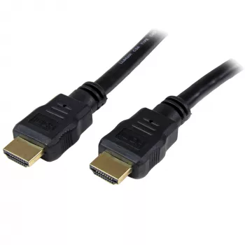 StarTech.com 3 m (10 jala) HDMI-kaabel – 4K-kiire HDMI-kaabel Ethernetiga – UHD 4K 30 Hz video – HDMI 1.4 kaabel – Ultra HD HDMI monitoridele, projektoritele, teleritele ja kuvaritele – must HDMI-juhe – M/M