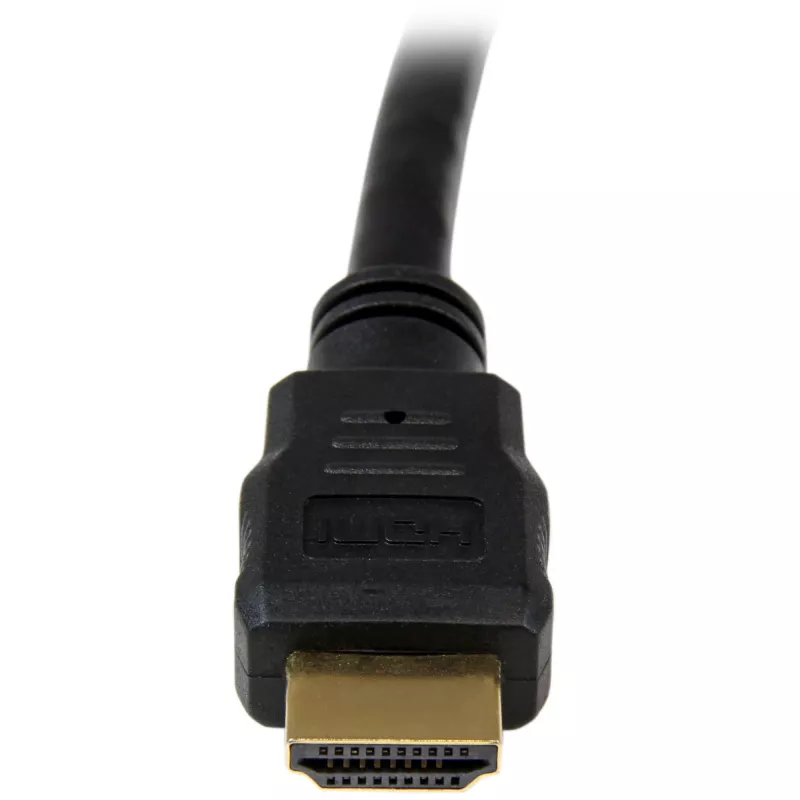 StarTech.com 3 m (10 jala) HDMI-kaabel – 4K-kiire HDMI-kaabel Ethernetiga – UHD 4K 30 Hz video – HDMI 1.4 kaabel – Ultra HD HDMI monitoridele, projektoritele, teleritele ja kuvaritele – must HDMI-juhe – M/M