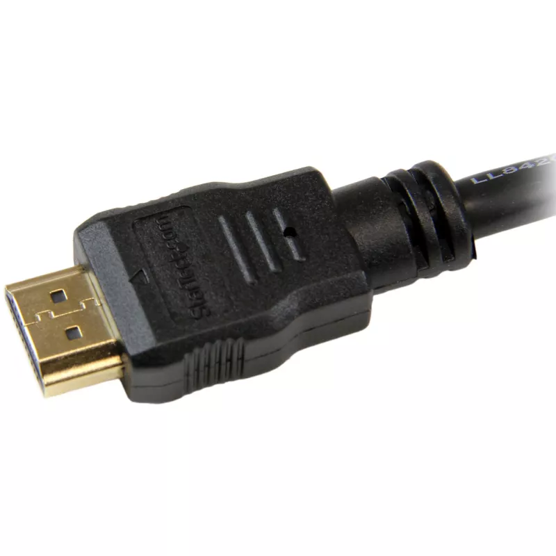StarTech.com 3 m (10 jala) HDMI-kaabel – 4K-kiire HDMI-kaabel Ethernetiga – UHD 4K 30 Hz video – HDMI 1.4 kaabel – Ultra HD HDMI monitoridele, projektoritele, teleritele ja kuvaritele – must HDMI-juhe – M/M