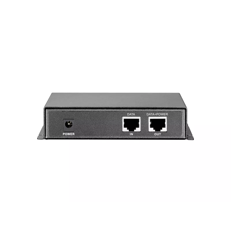 LevelOne PoE-sisestaja, 56 W, Fast Ethernet, 10,100 Mbit/s, 10/100, IEEE 802.3x, hall, 100 m