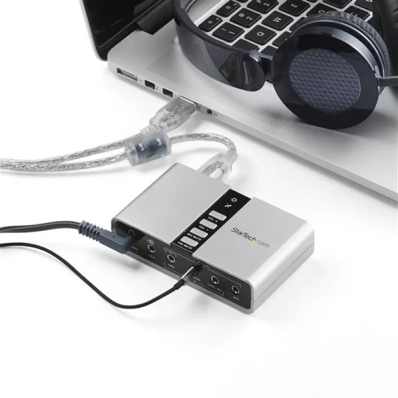 StarTech.com 7.1 USB heliadapter – väline helikaart SPDIF-digitaalheli toega