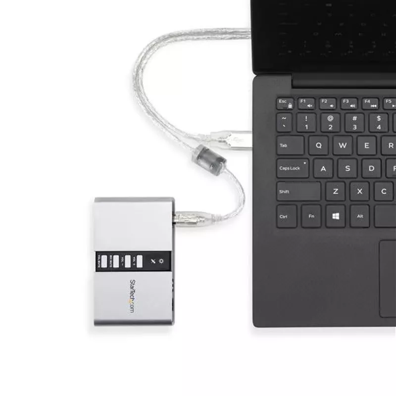 StarTech.com 7.1 USB heliadapter – väline helikaart SPDIF-digitaalheli toega