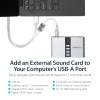 StarTech.com 7.1 USB heliadapter – väline helikaart SPDIF-digitaalheli toega