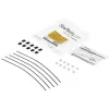 StarTech.com 5-Pack turvakaablite kinnitused adapteritele ja donglitele – Universaalne kaabliadapteri kinnitus – Kinnituskaablid – Reguleeritava pikkusega vargusvastase kaablikinnituse lukustuskomplekt – Teras