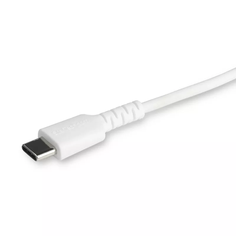 StarTech.com 3 jala (1 m) vastupidav valge USB-C- Lightning-kaabel – tugev vastupidav aramiidkiuga USB tüüp C Lightning-laadija/sünkroniseerimise toitejuhe – Apple MFi sertifitseeritud iPad/iPhone 12 jaoks