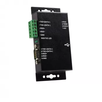 StarTech.com 1-pordiline metallist tööstuslik USB-RS422/RS485 jadaliidese adapter isolatsiooniga