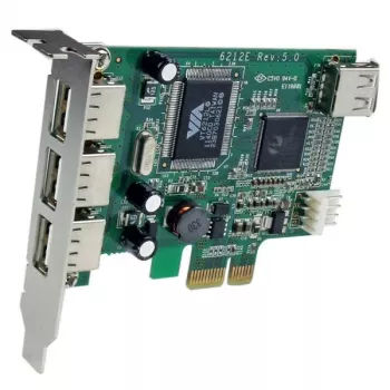 StarTech.com 4 pordiga PCI Express madala profiiliga kiire USB-kaart