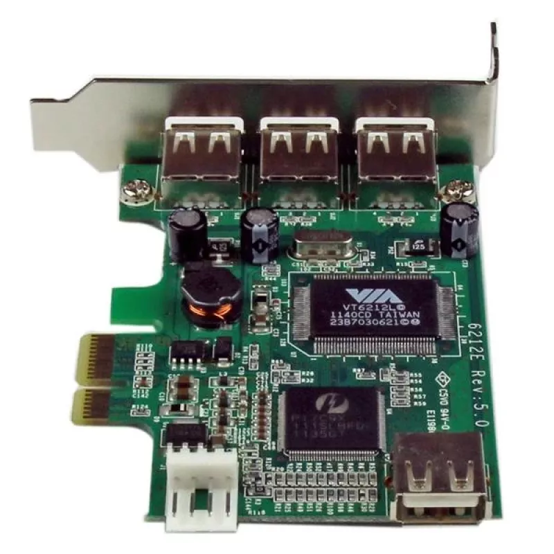 StarTech.com 4 pordiga PCI Express madala profiiliga kiire USB-kaart