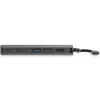 StarTech.com USB-C mitme pordiga adapter - USB-C reisidokk 4K HDMI-ga, 3x USB 3.0 jaotur, SD/SDHC, GbE, 60 W PD 3.0 läbipääs - USB USB-C/Thunderbolt 3 - asendab DKT30CSDHPD
