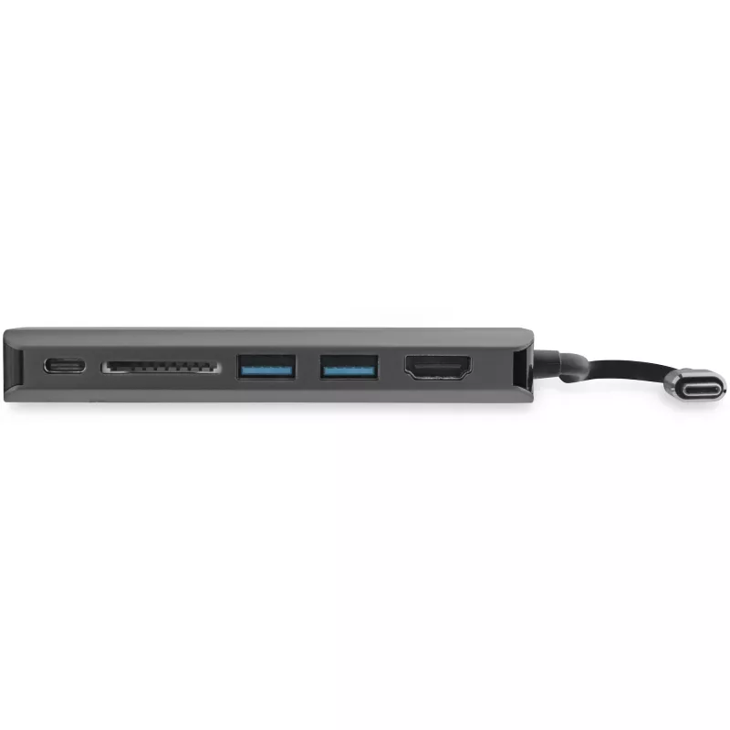 StarTech.com USB-C mitme pordiga adapter - USB-C reisidokk 4K HDMI-ga, 3x USB 3.0 jaotur, SD/SDHC, GbE, 60 W PD 3.0 läbipääs - USB USB-C/Thunderbolt 3 - asendab DKT30CSDHPD