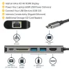 StarTech.com USB-C mitme pordiga adapter - USB-C reisidokk 4K HDMI-ga, 3x USB 3.0 jaotur, SD/SDHC, GbE, 60 W PD 3.0 läbipääs - USB USB-C/Thunderbolt 3 - asendab DKT30CSDHPD
