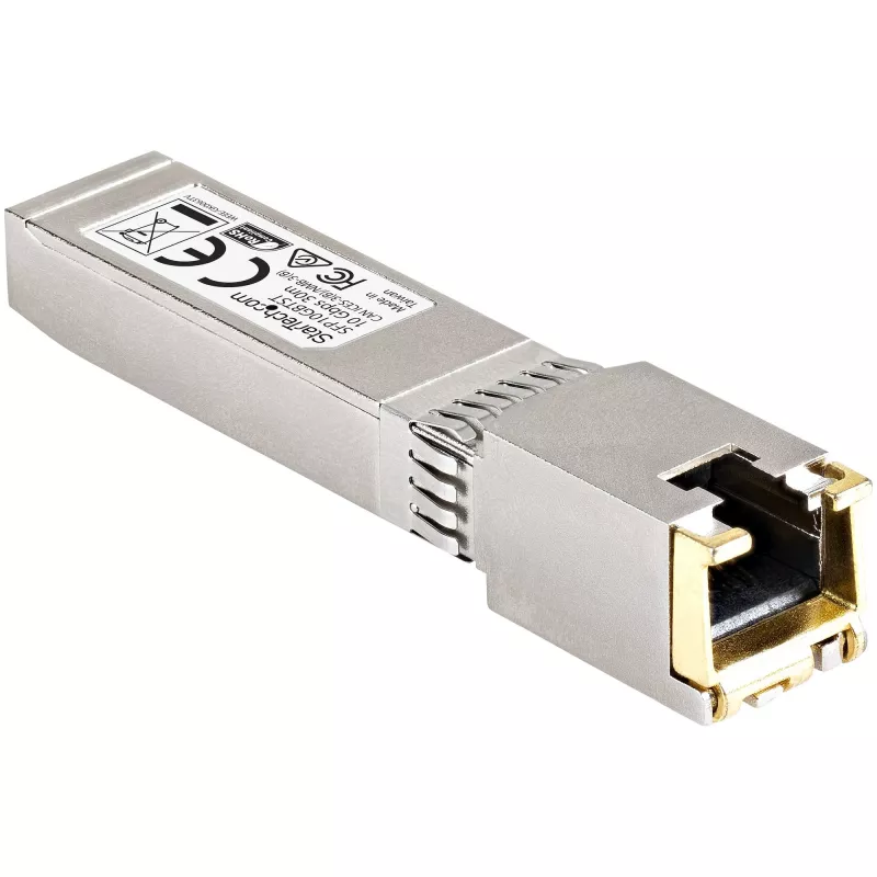 StarTech.com Cisco SFP-10GB-TC-ga ühilduv SFP+ moodul - 10GBASE-T - SFP RJ45 Cat6/Cat5e-le - 10GE Gigabit Ethernet SFP+ - RJ-45 30m - Cisco Firepower, ASR1000, ASR9000