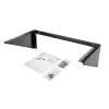 StarTech.com Vertikaalne seinale kinnitatav serveririiul - täisteras - 6U