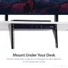 StarTech.com Vertikaalne seinale kinnitatav serveririiul - täisteras - 6U