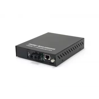 LevelOne RJ45-SC haldatav kiire Ethernet-meediumimuundur, ühemoodikiud, 20 km