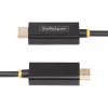 StarTech.com 3,3 jala (1 m) DisplayPort–HDMI-adapterkaabel, 4K 60 Hz, HDR, DP–HDMI 2.0b, aktiivne videomuundur, DisplayPort-lauaarvuti HDMI-kuvarile
