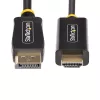 StarTech.com 3,3 jala (1 m) DisplayPort–HDMI-adapterkaabel, 4K 60 Hz, HDR, DP–HDMI 2.0b, aktiivne videomuundur, DisplayPort-lauaarvuti HDMI-kuvarile