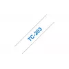 Sildilint 12mm Brother TC203 Sinine valgel