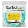 StarTech.com 10m (30ft) LC/UPC to LC/UPC OM4 Multimode fiiberoptiline kaabel, 50/125µm LOMMF/VCSEL Zipcord fiiber, 100G, madal sisestuskadu – LSZH fiiberoptiline hüppekord