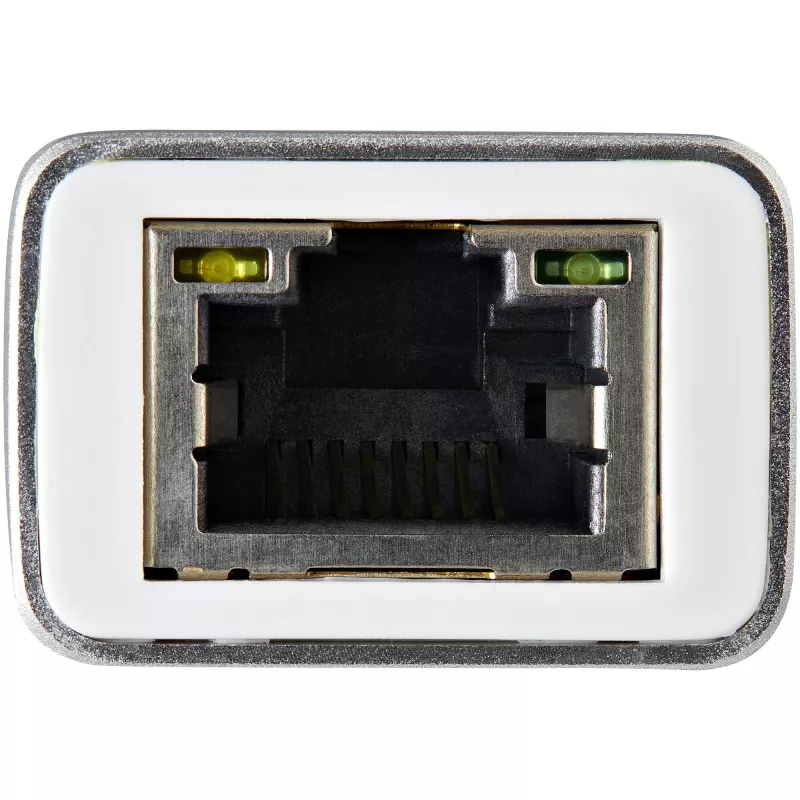 StarTech.com USB-C-lt gigabitivõrguadapter - Hõbedane, Juhtmega, USB, Ethernet, 5000 Mbit/s, Hõbedane