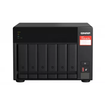 QNAP TVS-675 NAS Tower ZhaoXin KaiXian KX-6000 KX-U6580 8 GB DDR4 0 TB QuTS hero Must