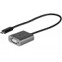 StarTech.com USB-C–VGA-adapter – 1080p USB USB-C–VGA-adapteri dongel – USB-C (DP alt-režiim) VGA-kuvarile/ekraanile videomuundur – Thunderbolt 3-ga ühilduv – 12 inch (30 cm) pikk külgekinnitatud kaabel – CDP2VGA täiendatud versioon