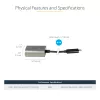 StarTech.com USB-C–VGA-adapter – 1080p USB USB-C–VGA-adapteri dongel – USB-C (DP alt-režiim) VGA-kuvarile/ekraanile videomuundur – Thunderbolt 3-ga ühilduv – 12 inch (30 cm) pikk külgekinnitatud kaabel – CDP2VGA täiendatud versioon