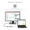StarTech.com USB-C–VGA-adapter – 1080p USB USB-C–VGA-adapteri dongel – USB-C (DP alt-režiim) VGA-kuvarile/ekraanile videomuundur – Thunderbolt 3-ga ühilduv – 12 inch (30 cm) pikk külgekinnitatud kaabel – CDP2VGA täiendatud versioon