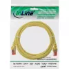 InLine patch-kaabel S/FTP PiMF Cat.6 250 MHz PVC vask kollane 0,25 m