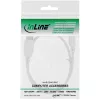 InLine USB 2.0 Mini-kaabel, tüüp A-pistik / mini-B-pistik (5kontaktiline), valge, 0.5m