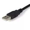 StarTech.com 1,8 m 2-pordiline FTDI USB-RS232 jadaadapteri kaabel COM-säilitusega, USB-RS232 adapter - TAA