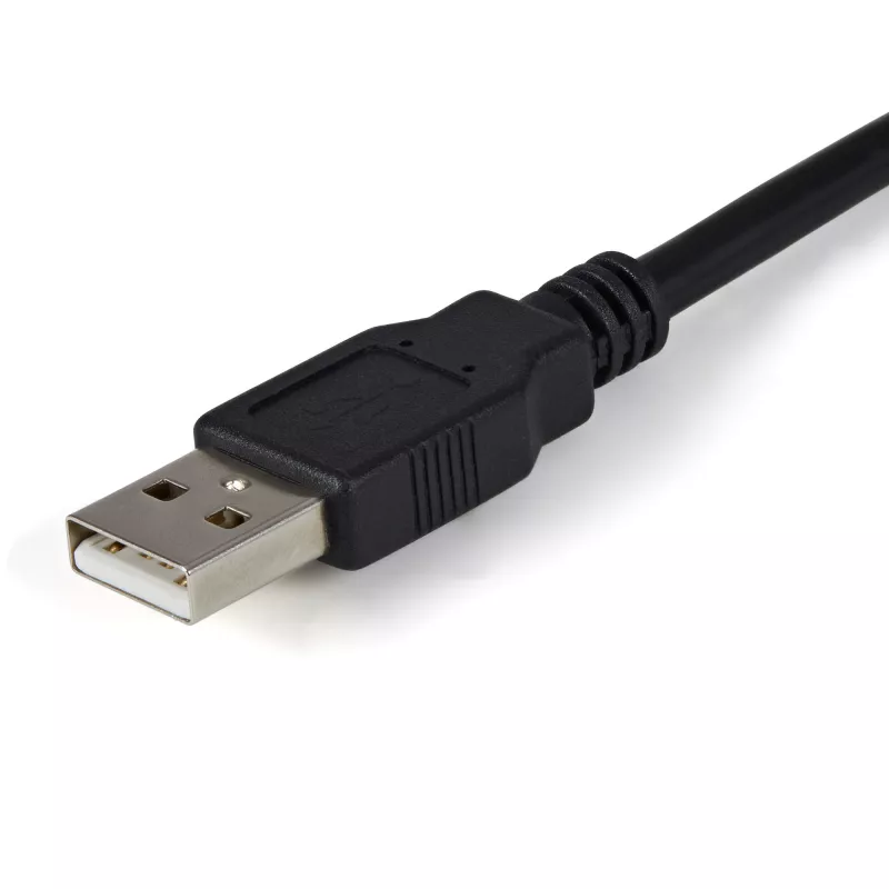 StarTech.com 1,8 m 2-pordiline FTDI USB-RS232 jadaadapteri kaabel COM-säilitusega, USB-RS232 adapter - TAA