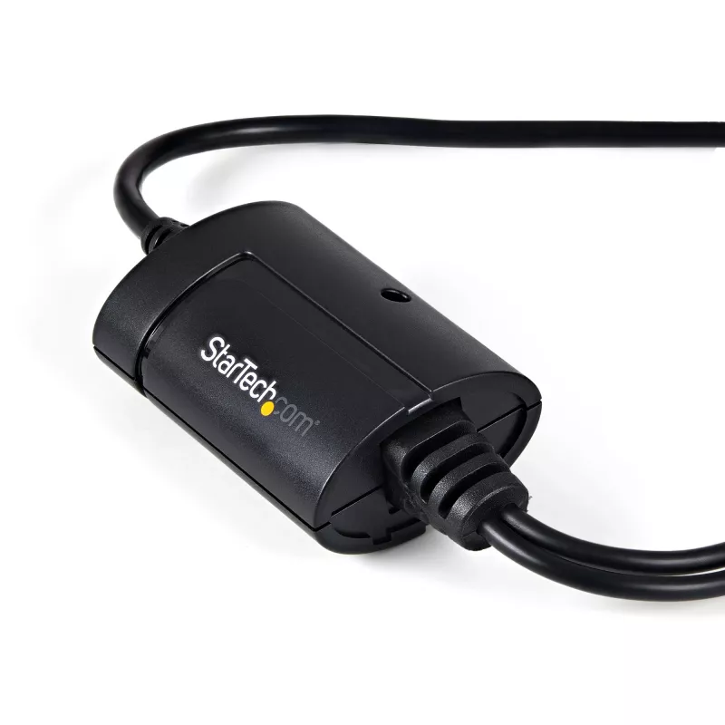 StarTech.com 1,8 m 2-pordiline FTDI USB-RS232 jadaadapteri kaabel COM-säilitusega, USB-RS232 adapter - TAA