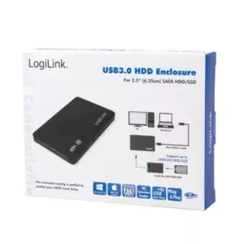 HDD enclosure LogiLink UA0256 Must 2.5 inch