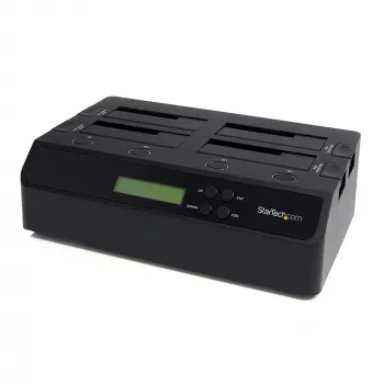 StarTech.com 4-pesaline USB 3.0 eSATA to SATA eraldiseisev 1:3 kõvaketta duplikaatordokk