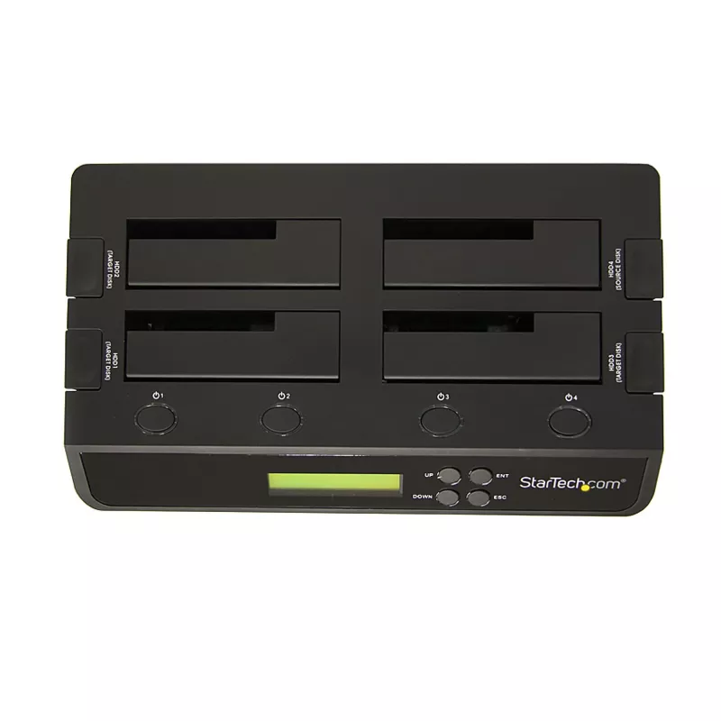 StarTech.com 4-pesaline USB 3.0 eSATA to SATA eraldiseisev 1:3 kõvaketta duplikaatordokk
