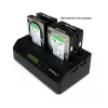 StarTech.com 4-pesaline USB 3.0 eSATA to SATA eraldiseisev 1:3 kõvaketta duplikaatordokk