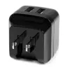 StarTech.com kahe pordiga USB seinilaadija – rahvusvaheline reisimine – 17 W/3,4 A – must