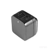 StarTech.com kahe pordiga USB seinilaadija – rahvusvaheline reisimine – 17 W/3,4 A – must