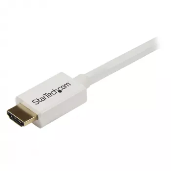 StarTech.com 7 m / 23 jalga CL3 reitinguga HDMI-kaabel Ethernetiga – seina sisse paigaldatav Ultra HD HDMI-kaabel – 4K 30 Hz UHD kiire HDMI-kaabel – 10,2 Gbit/s – HDMI 1.4 video-/kuvakaabel – 30 AWG, valge
