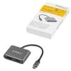 StarTech.com USB C mitme pordiga videoadapter - 4K 60Hz USB-C HDMI 2.0 või DisplayPort 1.2 monitoriadapter - USB USB-C 2-ühes kuvarimuundur HDMI/DP HBR2 HDR - Thunderbolt 3 ühilduv
