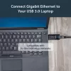 StarTech.com USB 3.0 Gigabit Etherneti NIC võrguadapter – 10/100/1000 Mbps