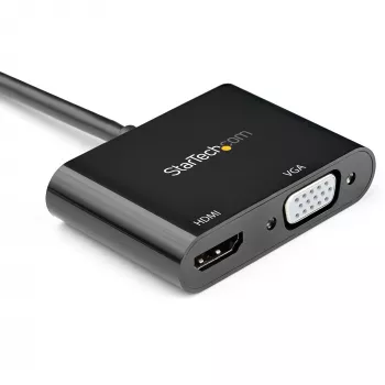 StarTech.com DisplayPort HDMI-ks VGA-adapter - DisplayPort 1.2 HBR2 HDMI 2.0-le (4K 60 Hz) või VGA 1080p muundur-dongel - DP HDMI või VGA monitoriadapter - digitaalne videokuvaadapter