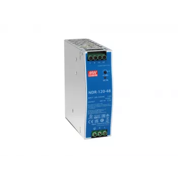 LevelOne 48V DC tööstuslik toiteplokk, 120W, DIN-liistule, -20 ~ +70 ℃
