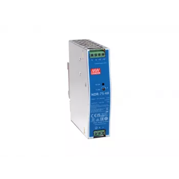 LevelOne 48 V alalisvoolu tööstuslik toiteplokk, 75 W, DIN-liistule, -20 ~ +70 ℃