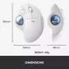 Hiir Logitech ERGO M575 juhtmevaba puutepall RF Wireless + Bluetooth