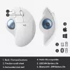 Hiir Logitech ERGO M575 juhtmevaba puutepall RF Wireless + Bluetooth