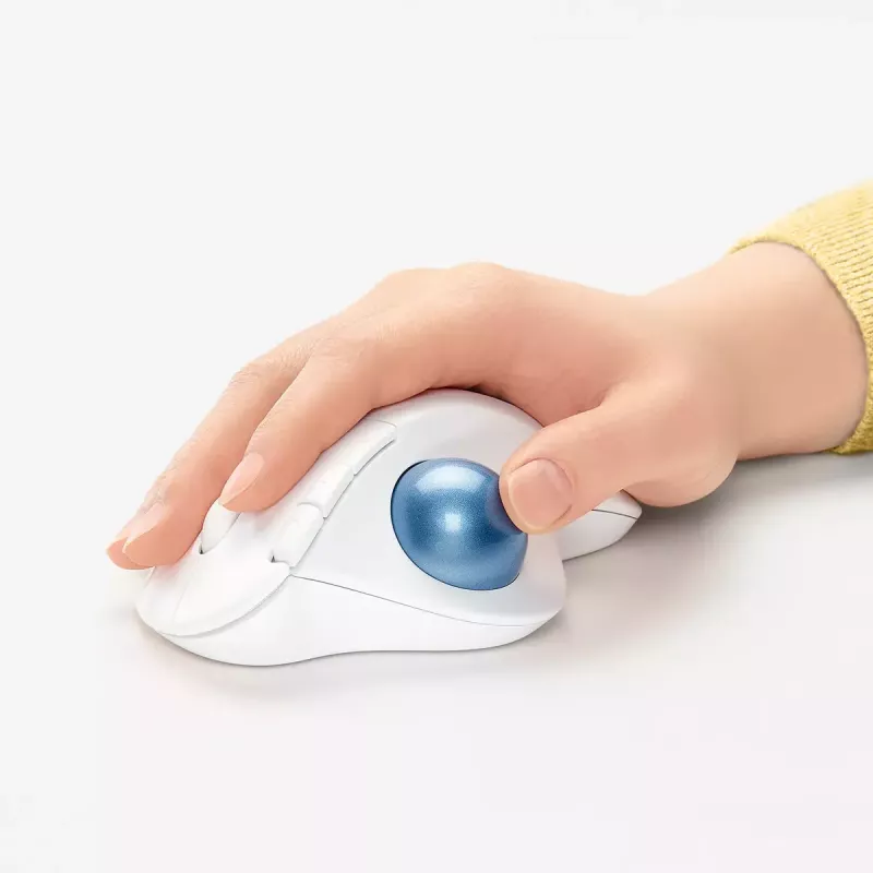 Hiir Logitech ERGO M575 juhtmevaba puutepall RF Wireless + Bluetooth