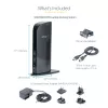 StarTech.com Dual Monitor USB 3.0 dokkimisjaam HDMI-ga - DVI - 6 x USB porti~Topeltmonitori USB 3.0 sülearvuti dokkimisjaam HDMI ja DVI/VGA-ga, 6x USB-A jaotur, GbE, heli, universaalne A-tüüpi dokk - Windows/macOS/ChromeOS